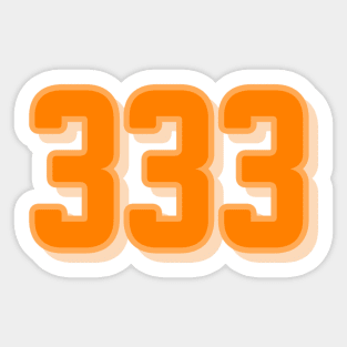 333 Sticker